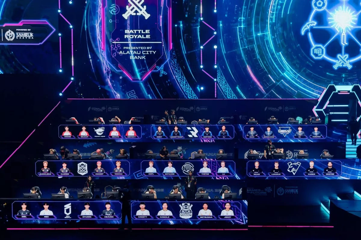 Astana hosts top global esports teams in $1 million competition