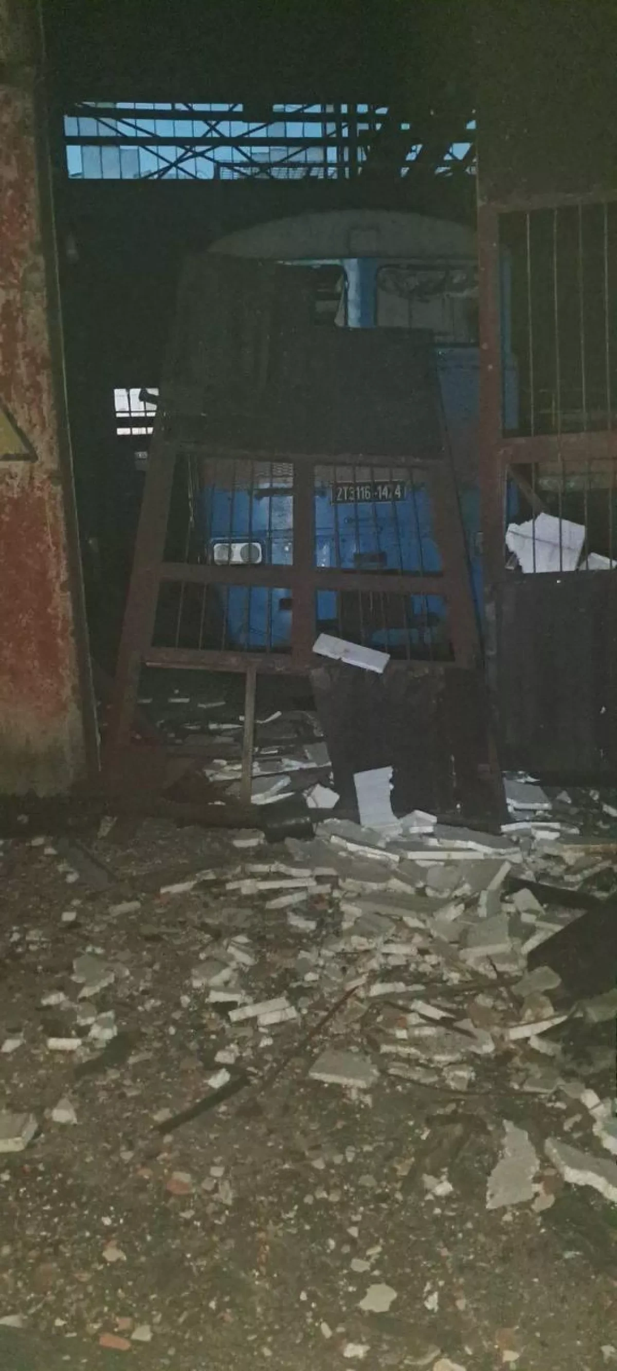 Railway infrastructure in Ukraine’s Kharkiv damaged in overnight strike Photo