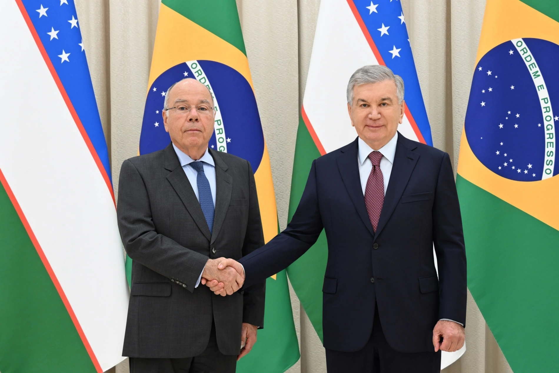 President of Uzbekistan meets Brazilian Foreign Minister