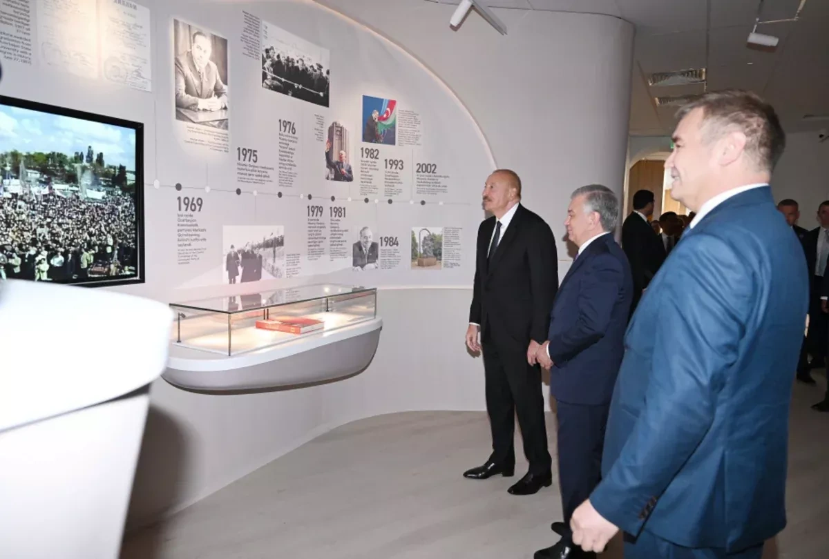 Azerbaijani, Uzbek leaders open Nizami Ganjavi National Pedagogical University in Tashkent PHOTO