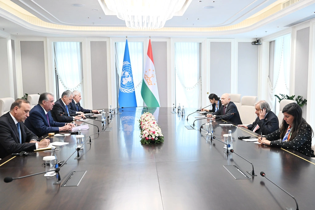 Tajikistan, UN discuss water, climate initiatives and sustainable development