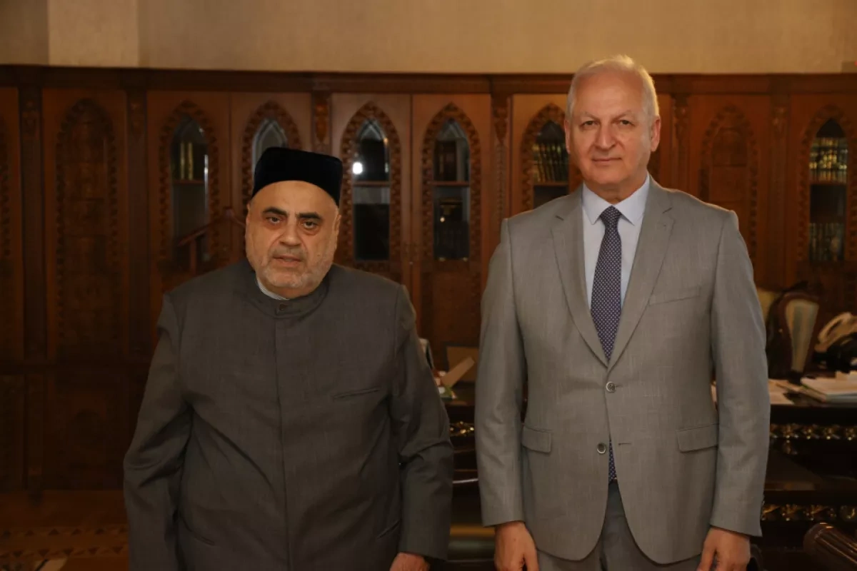 Caucasus Muslim Board, Turkic Academy discuss joint cultural projects PHOTO