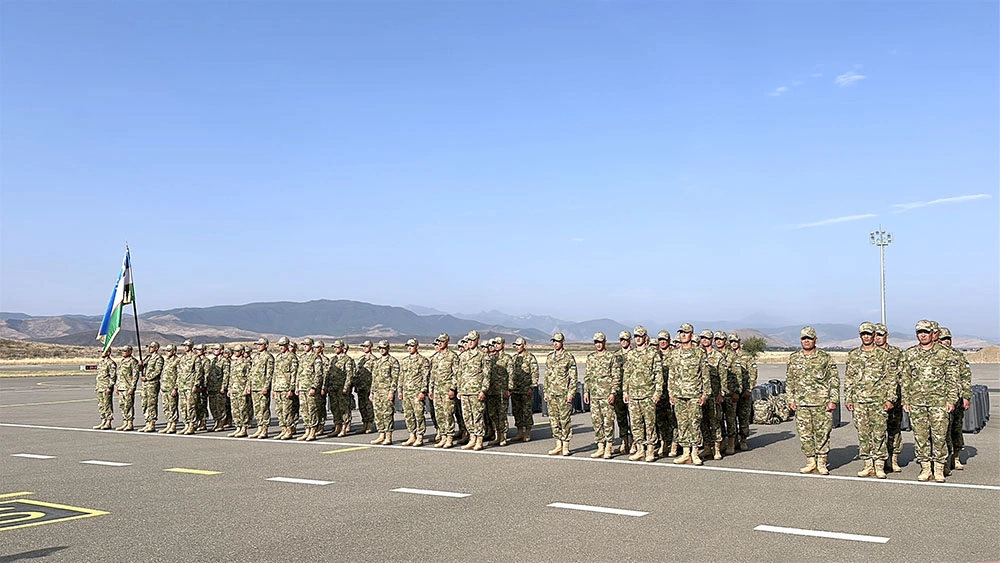 Uzbek delegation arrives in Azerbaijan for “Power of Unity – 2026” drill (PHOTO/VIDEO)