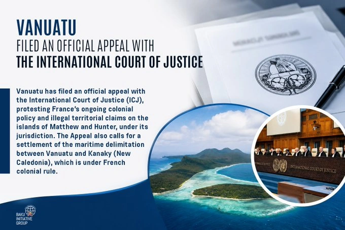 Vanuatu files lawsuit against France in International Court of Justice