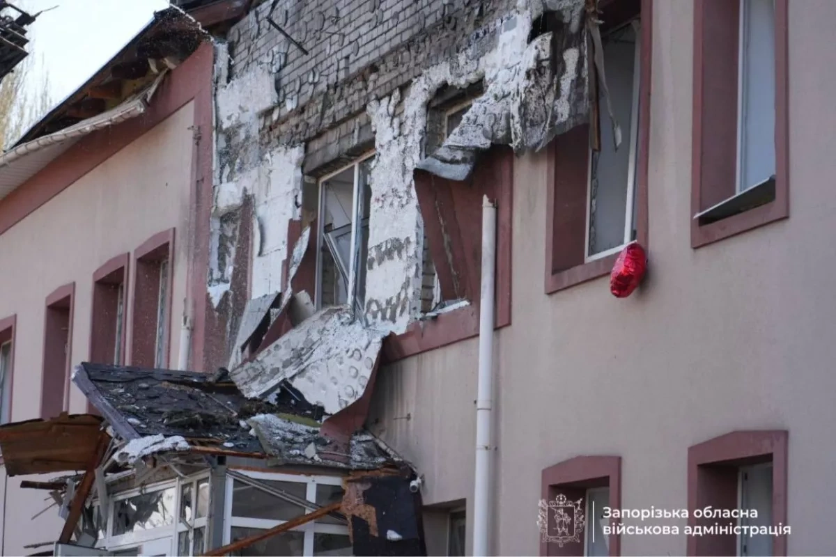 Russian strike injures teen, damages homes, industry in Ukraine's Zaporizhzhia PHOTO/VIDEO