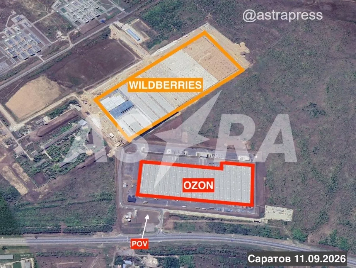 ASTRA: Fire breaks out at Ozon facility in Russia’s Saratov after drone attack PHOTO / VIDEO
