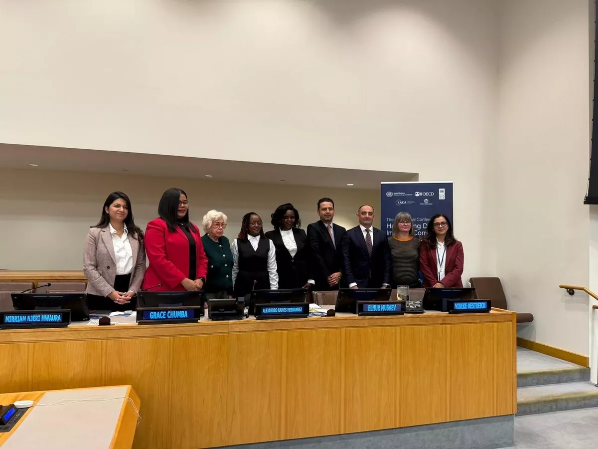 Azerbaijan's anti-corruption reforms take center stage at UN gathering PHOTO