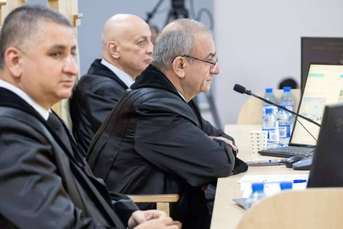Mnatsakanyan rejects prosecution claims as final statements continue in Baku court PHOTO