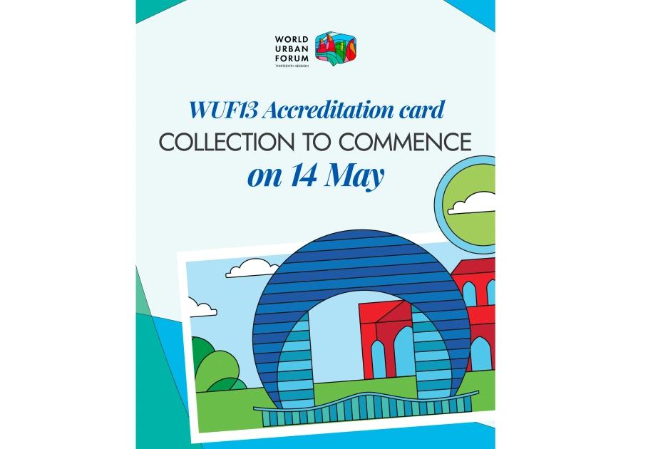 WUF13 accreditation сard сollection to сommence on 14 May