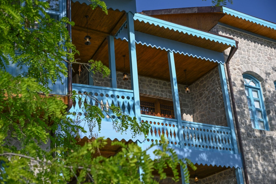 President Ilham Aliyev attends opening ceremony of Sadigjan House in Shusha after restoration (PHOTO)