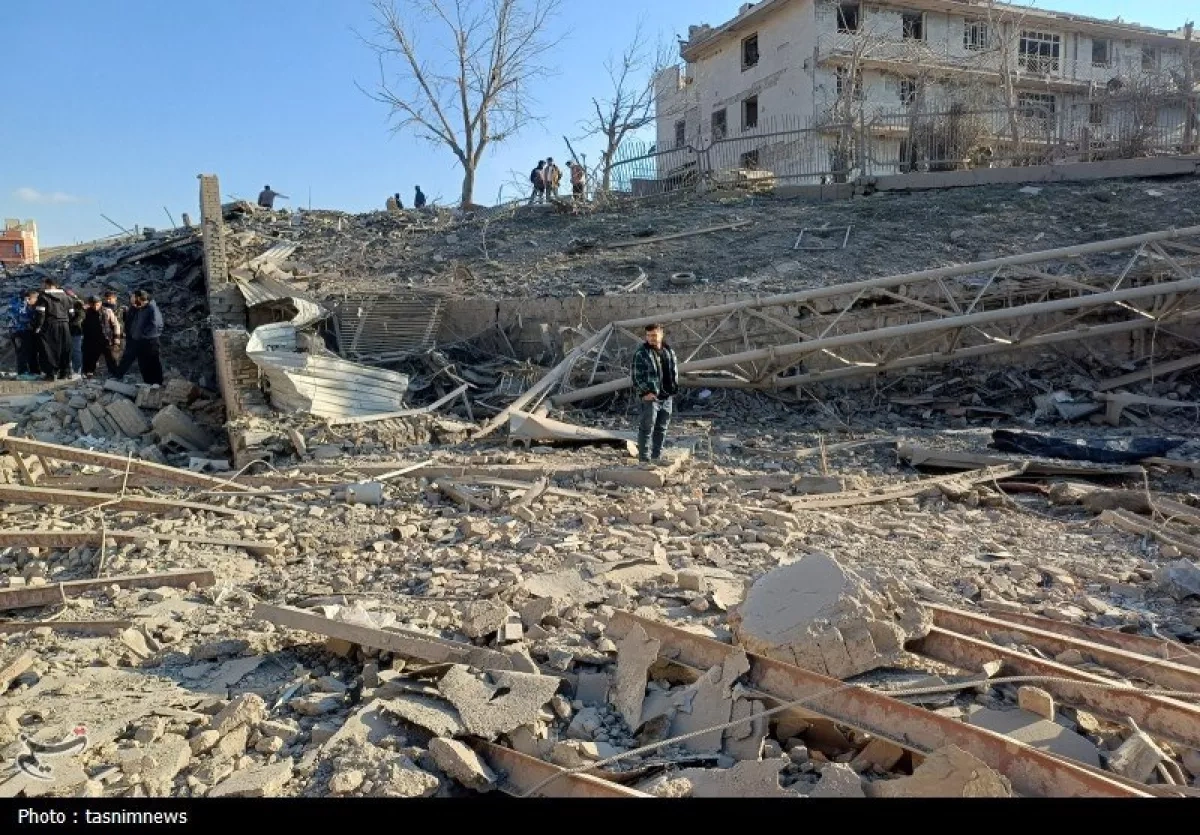 Rocket strikes hit residential areas in Iranian Kurdistan PHOTO