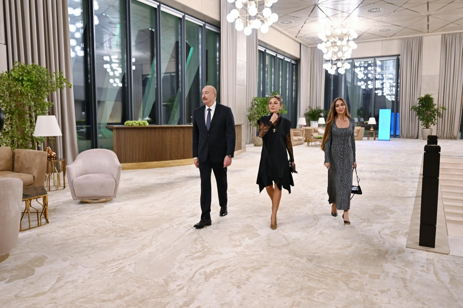 Dinner hosted on behalf of President Ilham Aliyev in honor of participants of 7th CICA Summit (PHOTO)