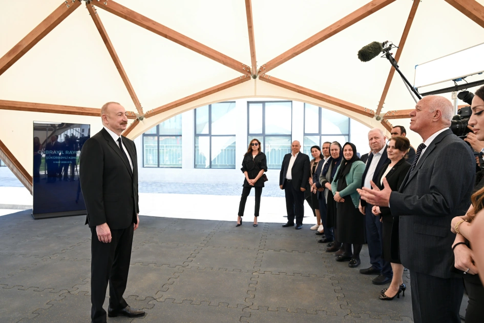 Alongside housing and education, employment issues are also being addressed - President Ilham Aliyev