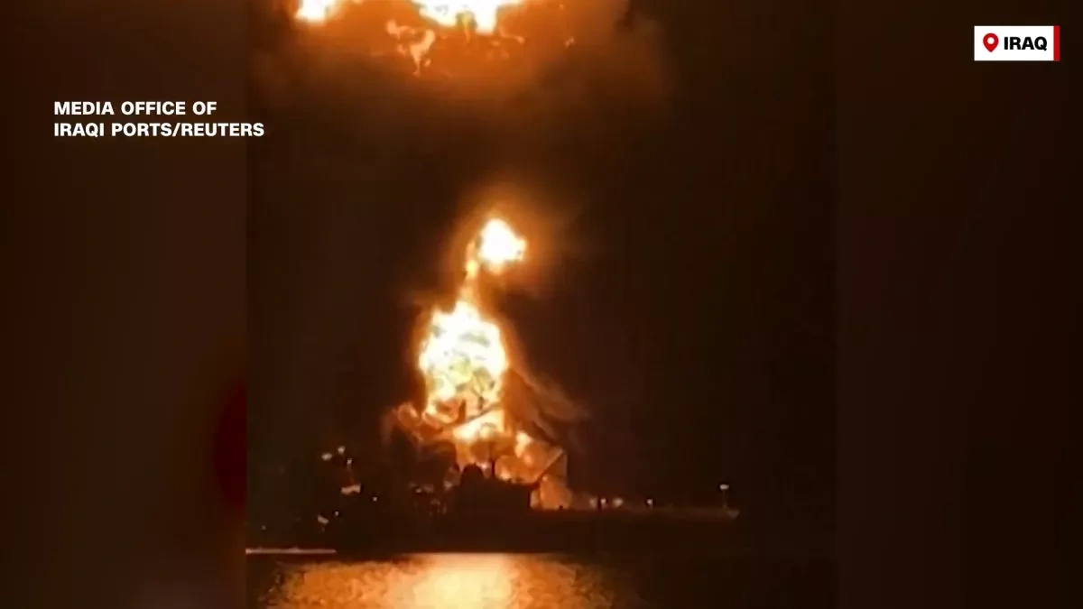 Iran claims tanker attack in Persian Gulf as Iraq halts oil port operations