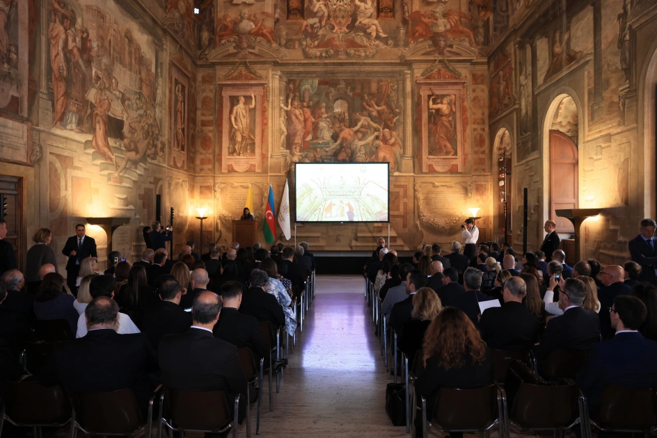 Event held in Vatican dedicated to presentation of joint projects with Heydar Aliyev Foundation (PHOTO)