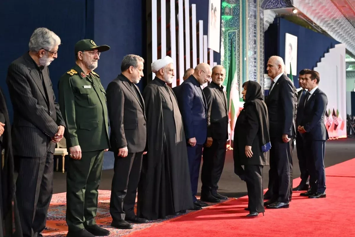 Top Azerbaijani officials attend farewell ceremony for Iran's late Supreme Leader PHOTO