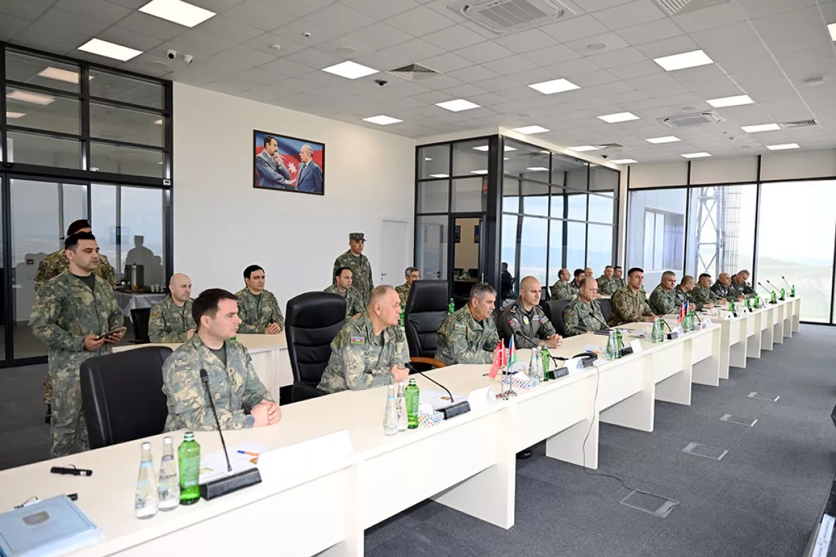 Azerbaijan, Türkiye hold joint electronic warfare drills in Baku Photo