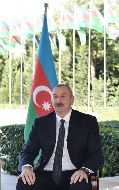 Chronicles of Victory: President Ilham Aliyev interviewed by Russian RBC TV channel (PHOTO/VIDEO)