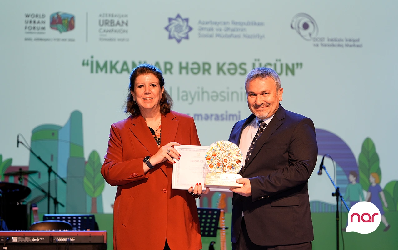 Nar awarded Certificate of Appreciation for supporting inclusion