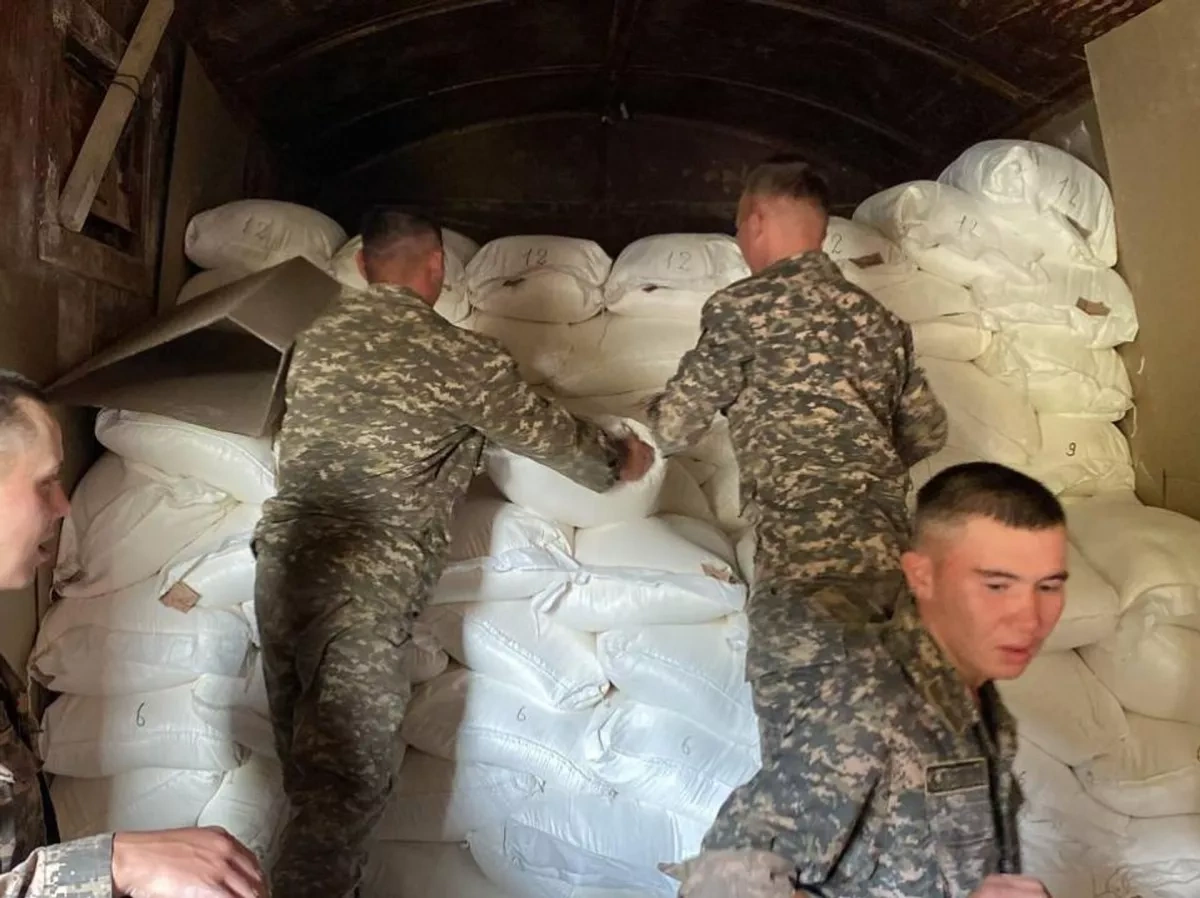 Kazakhstan sends food, medical assistance to Iran