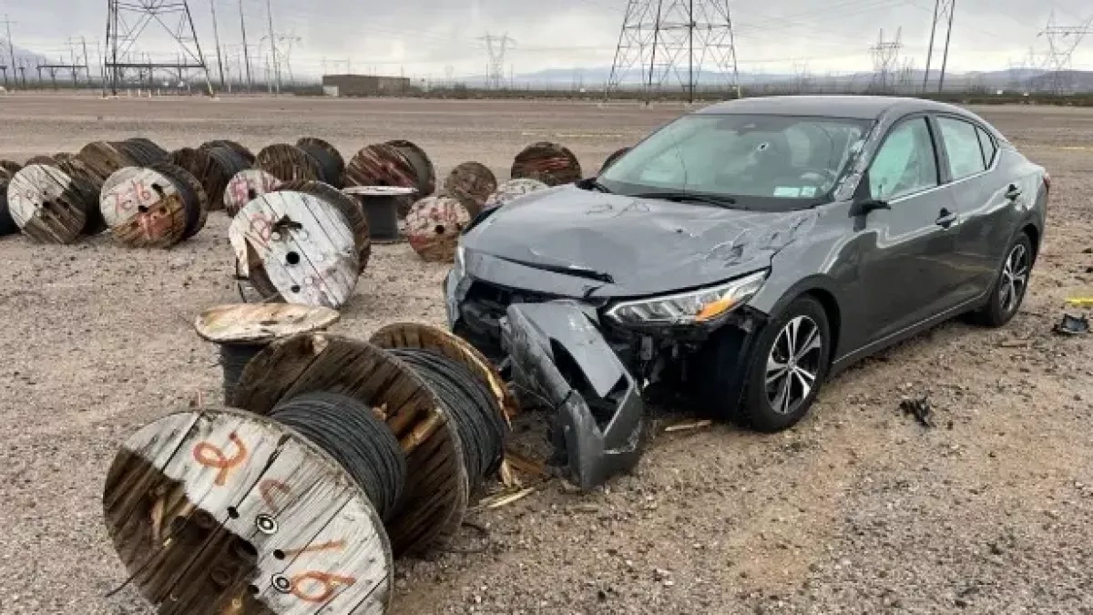 Las Vegas police investigate car crash at power substation as terrorism