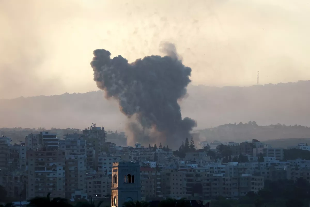 Israeli military says it struck over 70 Hezbollah sites in Lebanon VIDEO