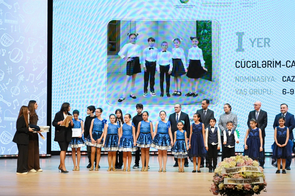 Heydar Aliyev Foundation VP Leyla Aliyeva and Alena Aliyeva attend awarding ceremony of Children’s Art Contest (PHOTO)