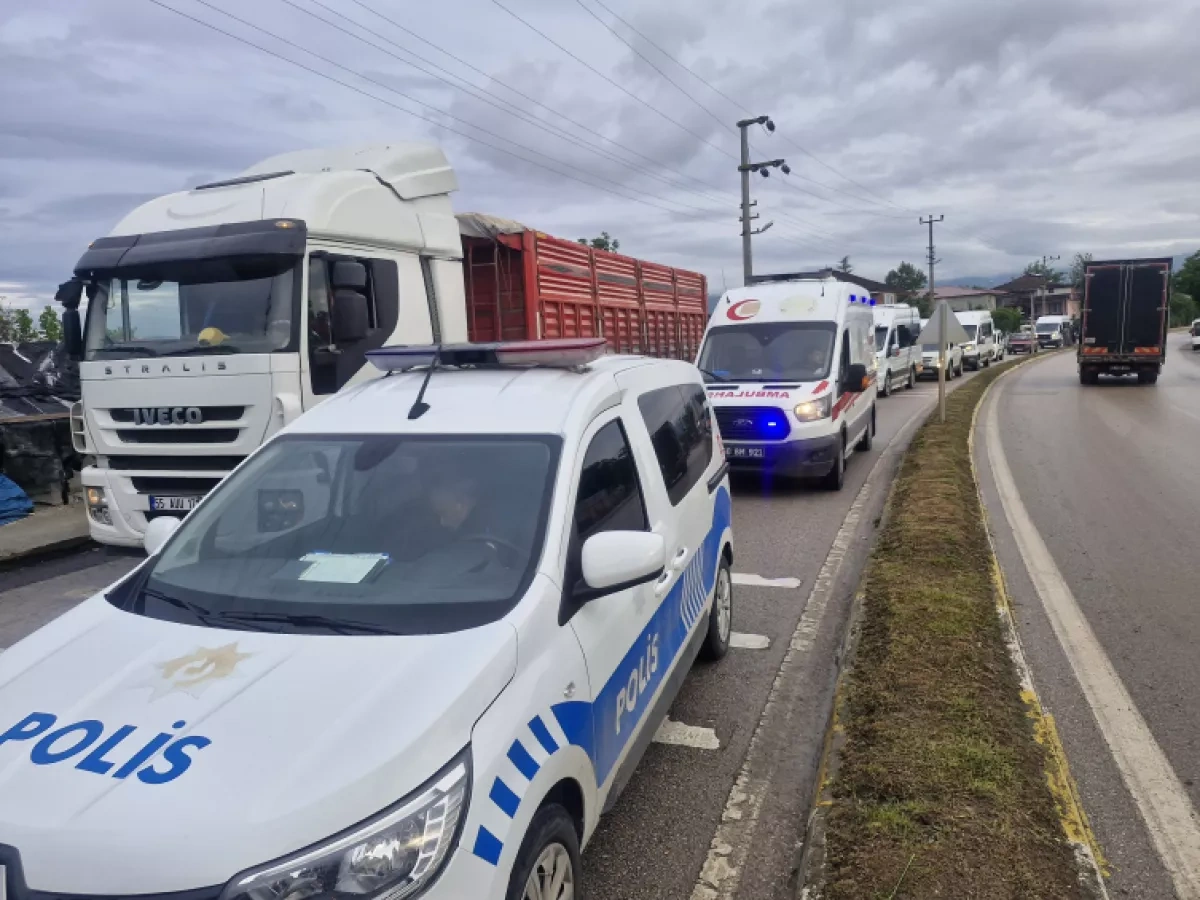 Two minibuses collide in northern Türkiye, 11 injured
 Photo