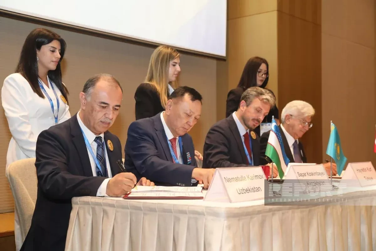 Azerbaijan, Türkiye, Kazakhstan, Uzbekistan launch Turkic auditing union PHOTO