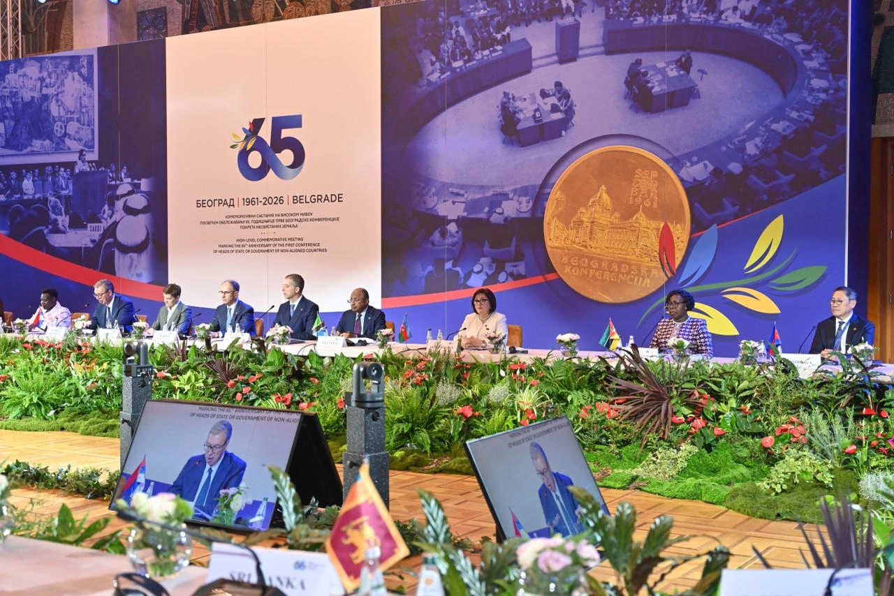 Azerbaijan’s Parliament Speaker joins NAM anniversary event in Serbia (PHOTO)
