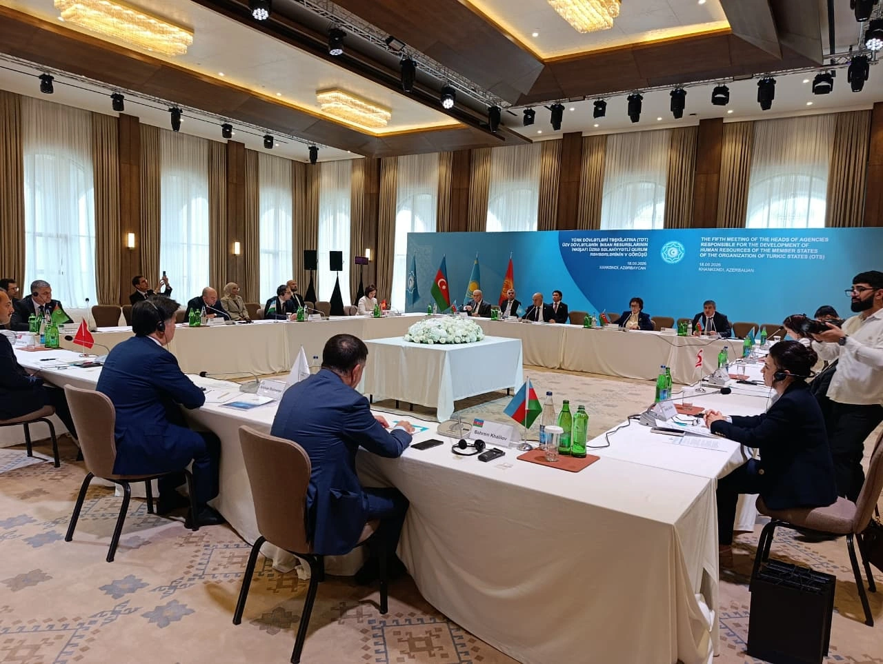 Azerbaijan's Khankendi hosts 5th OTS meeting on human resources dev't (PHOTO)