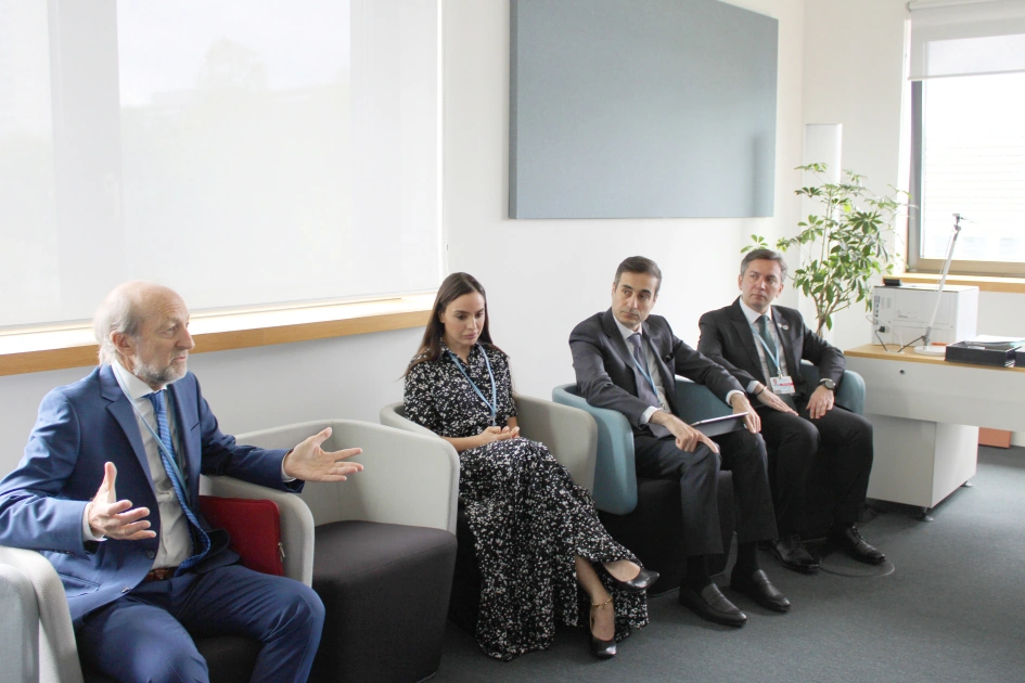 Leyla Aliyeva meets with Executive Secretary of UN Framework Convention on Climate Change (PHOTO)