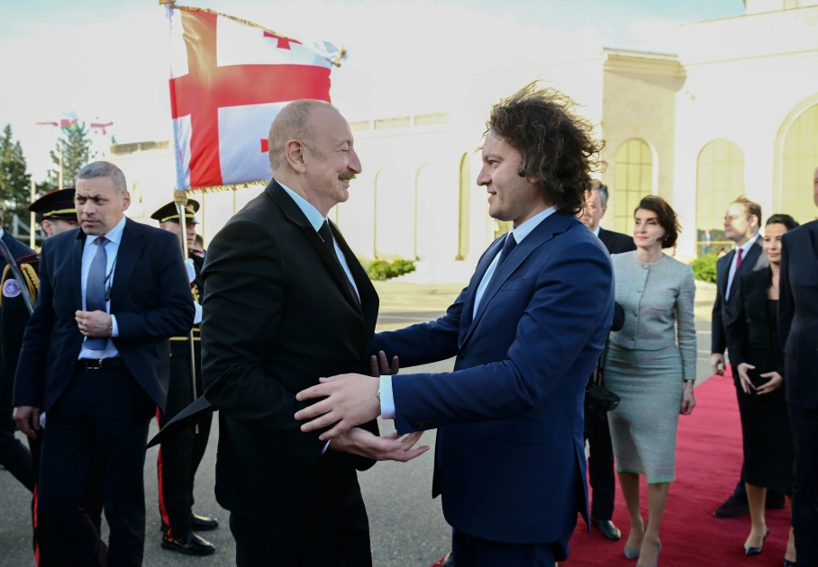President Ilham Aliyev concludes state visit to Georgia (PHOTO)
