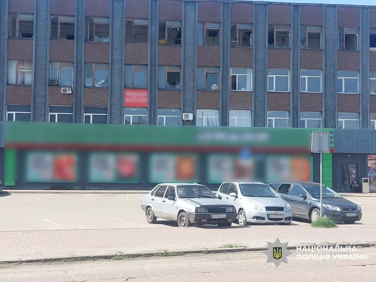 Ukraine reports civilian casualties after strike on Pryluky city centre PHOTO
