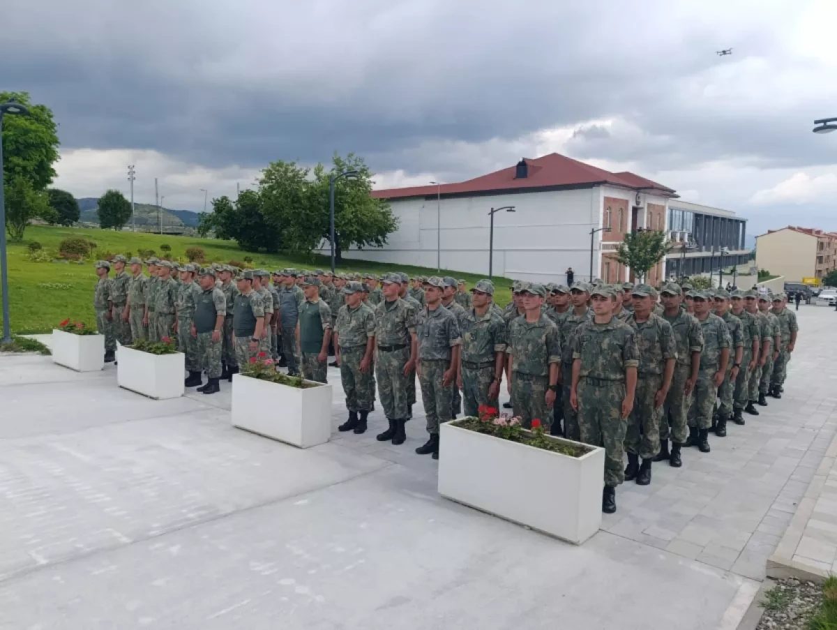 Military parade, band performance held in Azerbaijan's Khankendi PHOTO