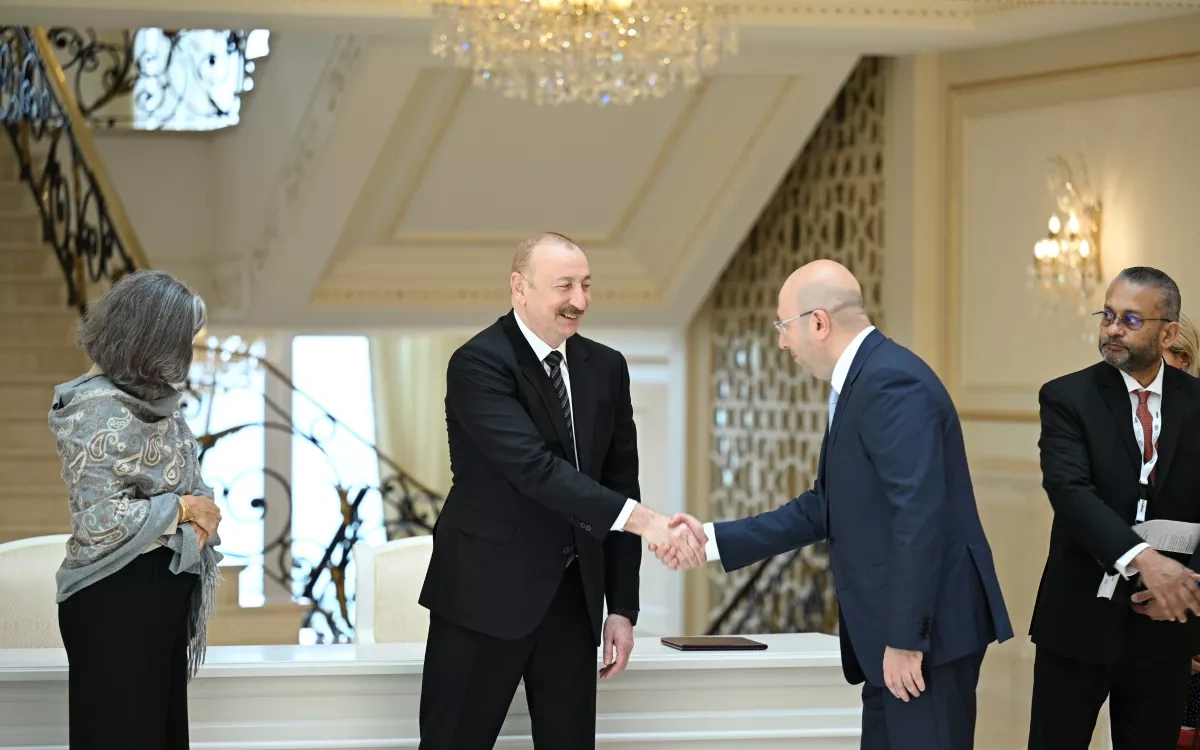 Azerbaijan, UN-Habitat sign letter of intent on WUF standards PHOTO