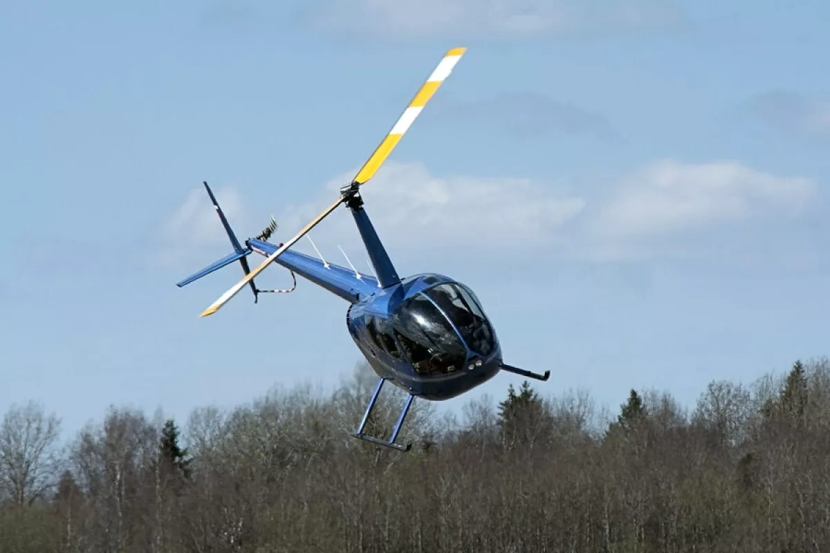 Helicopter goes down at US airport, four people hurt