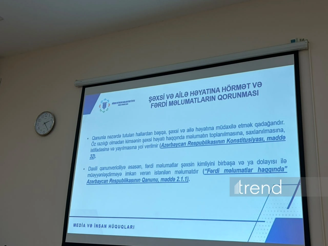 Baku hosts awareness session on media and human rights (PHOTO)