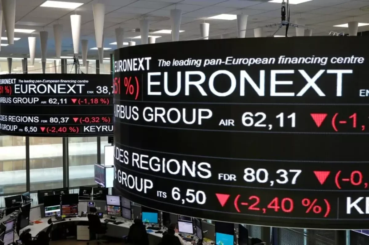 European shares drop to two-month low amid Middle East war