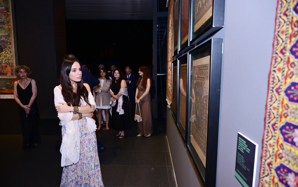 Leyla Aliyeva attends presentation of "Azerbaijani Carpets - From Tradition to Contemporary Art" exhibition in Budapest (PHOTO)