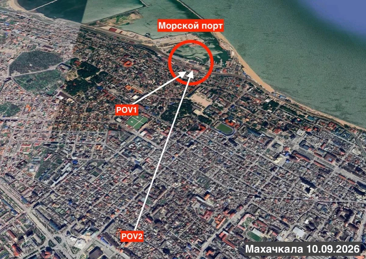 ASTRA: Russia’s only ice-free deepwater Caspian port reportedly targeted PHOTO / VIDEO