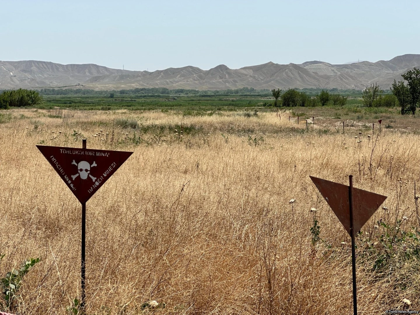 Landmine blast injures ANAMA employee during demining in Azerbaijan's Khojaly