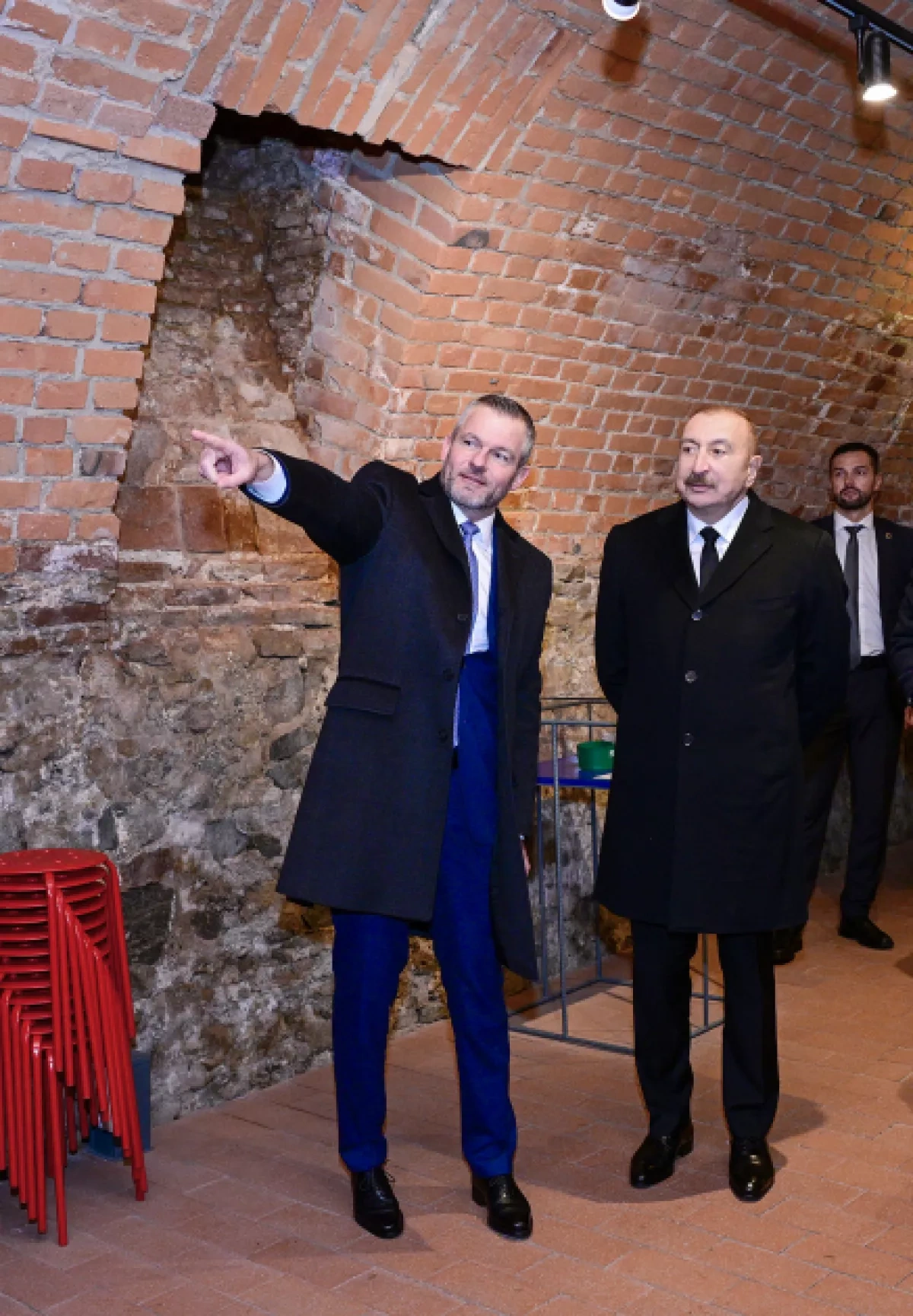 Azerbaijani, Slovak presidents visit historic Devin Castle in Bratislava PHOTO