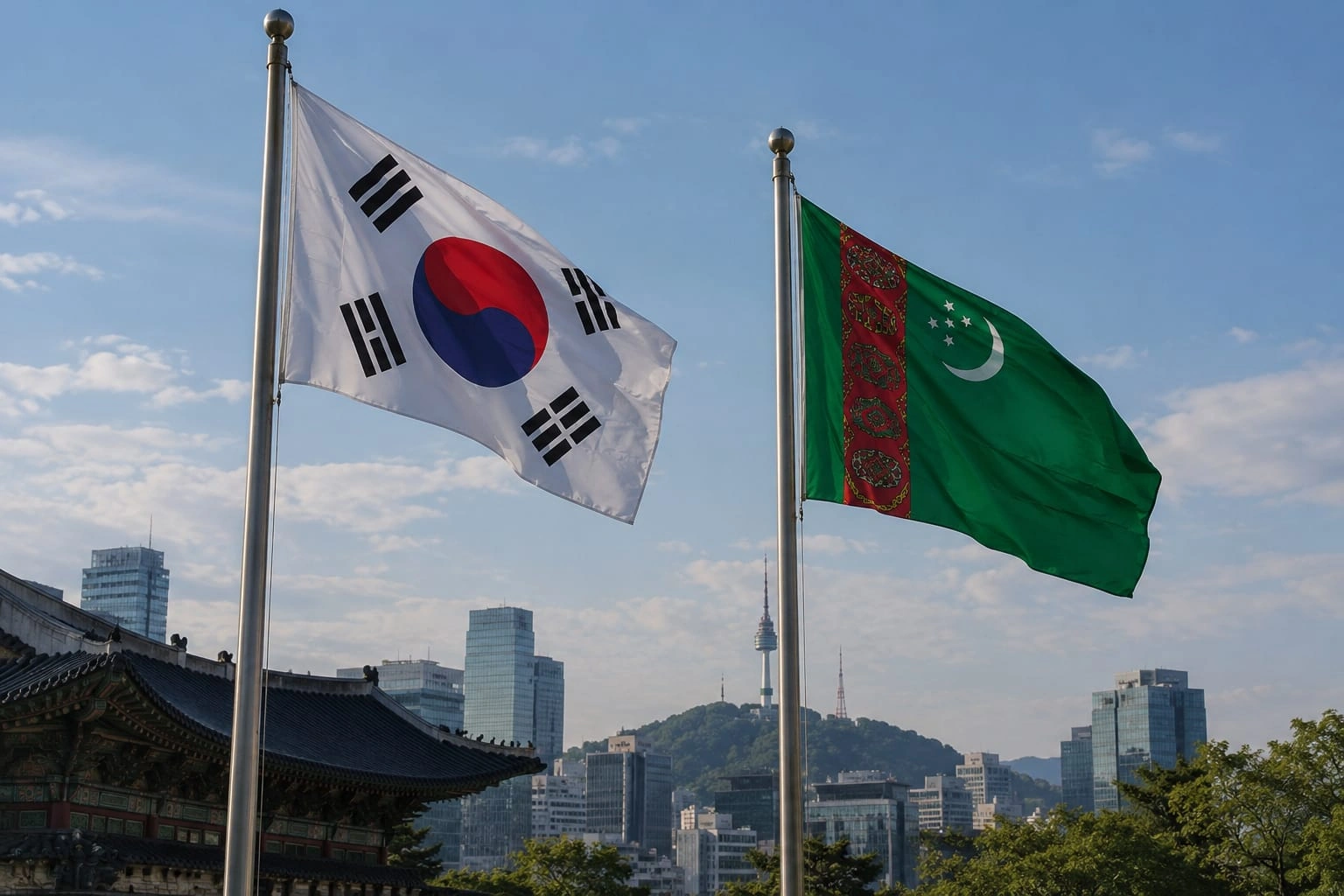 South Korea, Turkmenistan sign key agreements at bilateral summit