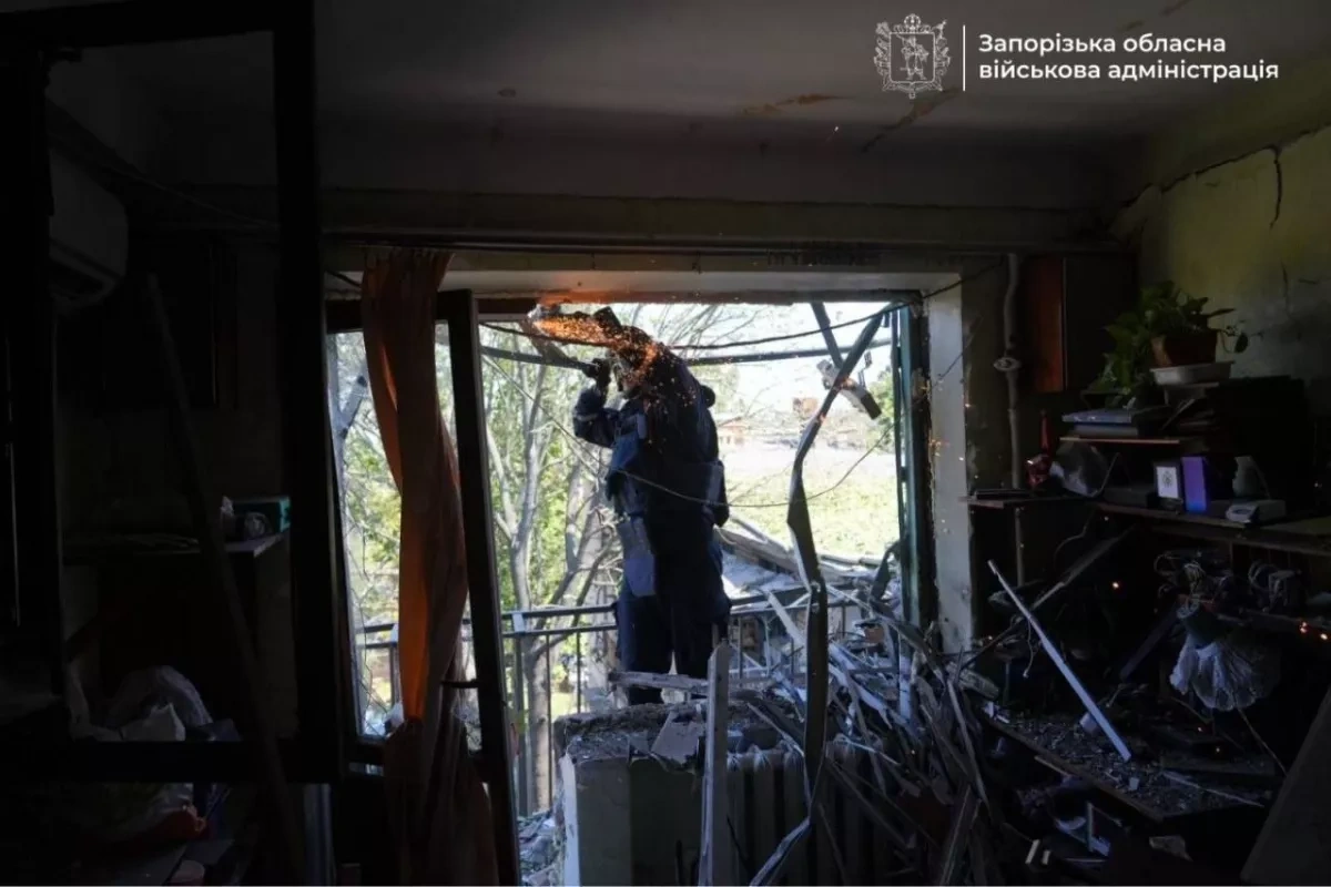 Russian guided bomb strike on Ukraine’s Zaporizhzhia leaves 24 injured PHOTO / VIDEO