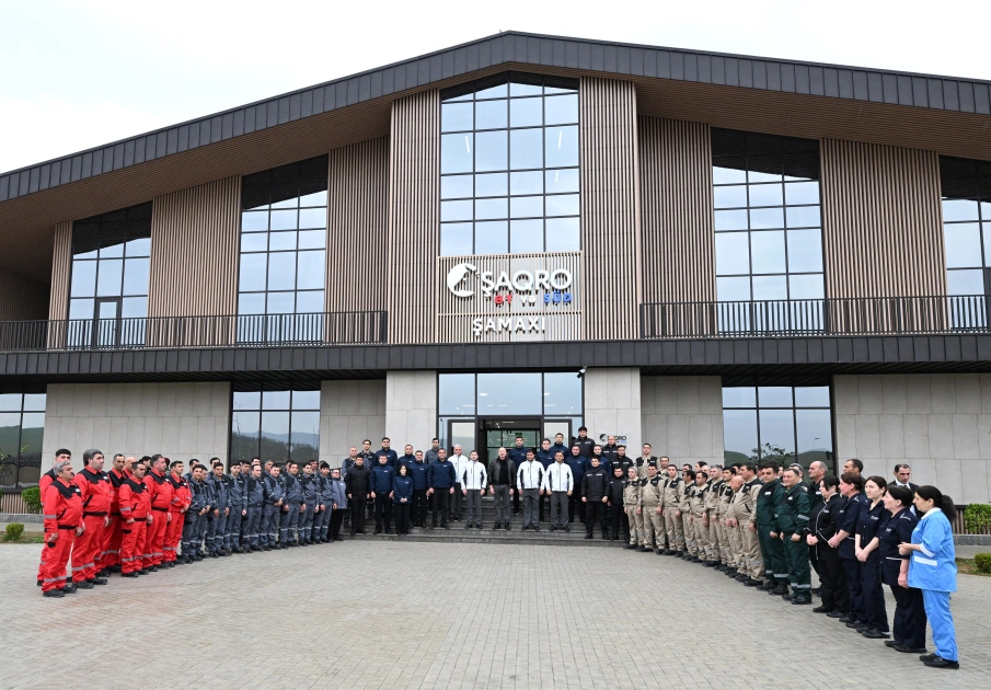 President Ilham Aliyev attends opening of Shirvan Agro livestock complex in Shamakhi (PHOTO)