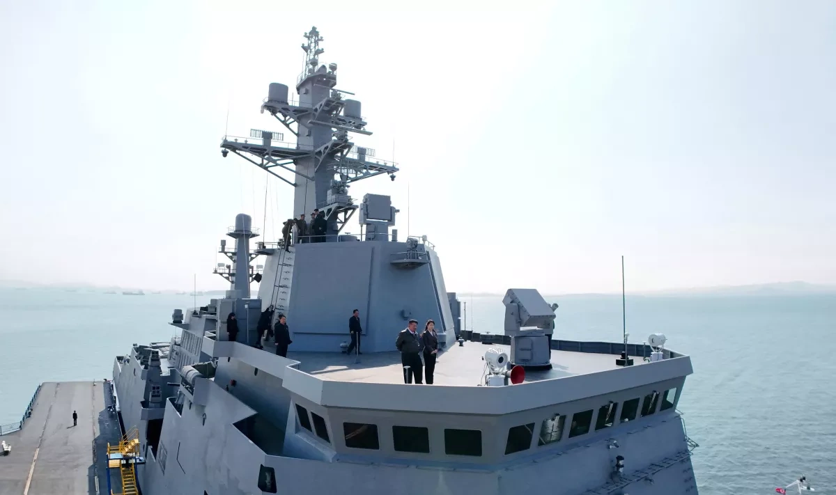 North Korea speeds up construction of third 5,000-ton destroyer
