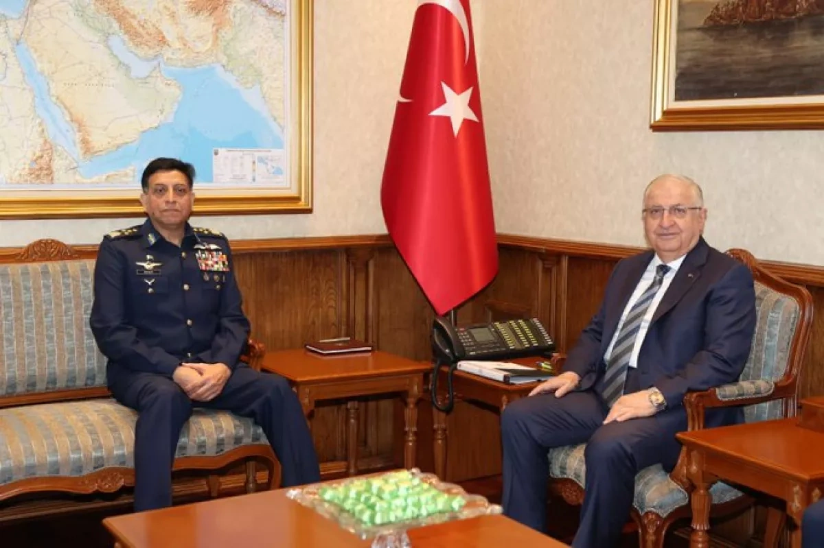 Pakistan Air Force chief visits Türkiye for high-level talks