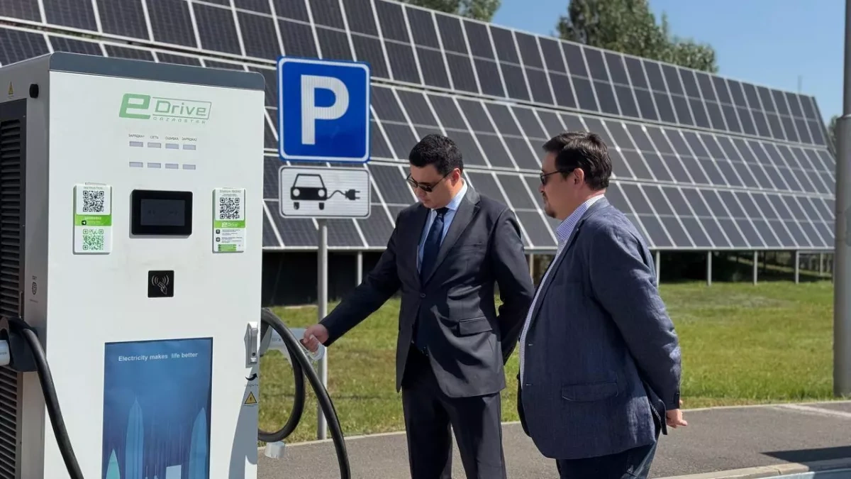 Astana powers up CIS’ first autonomous solar EV charger