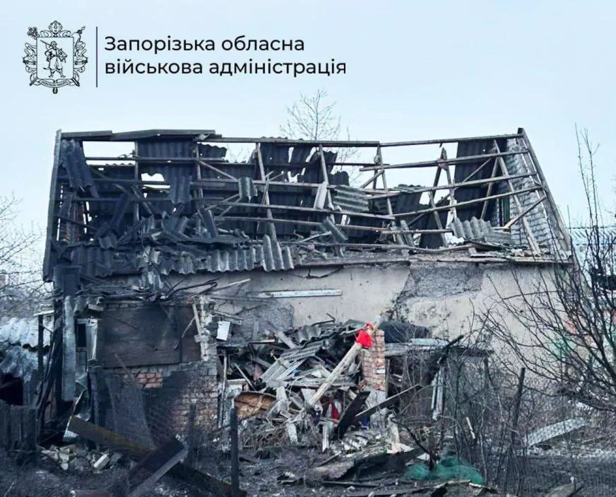 One killed, three wounded as Russia launches 655 strikes on Zaporizhzhia